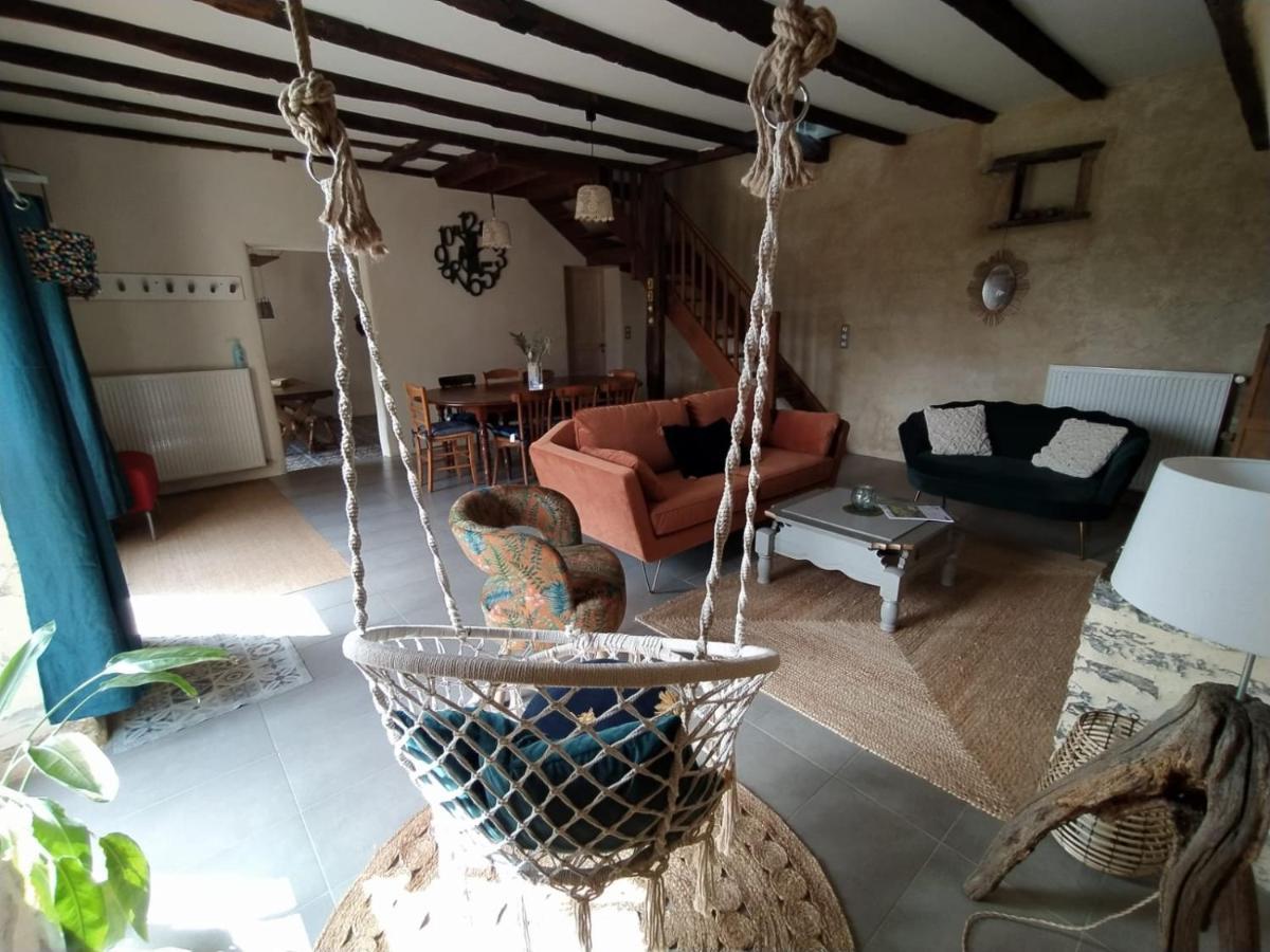Ecolodge La Belle Verte Saint-Mʼhervé Екстериор снимка