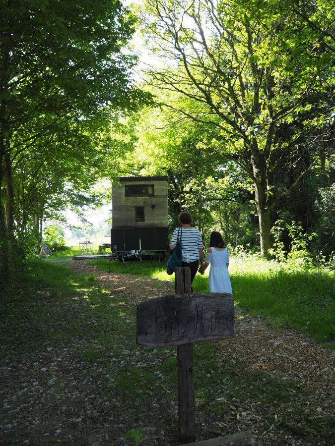 Ecolodge La Belle Verte Saint-Mʼhervé Екстериор снимка