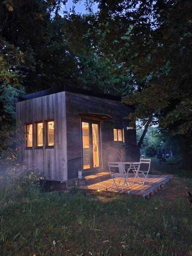 Ecolodge La Belle Verte Saint-Mʼhervé Екстериор снимка