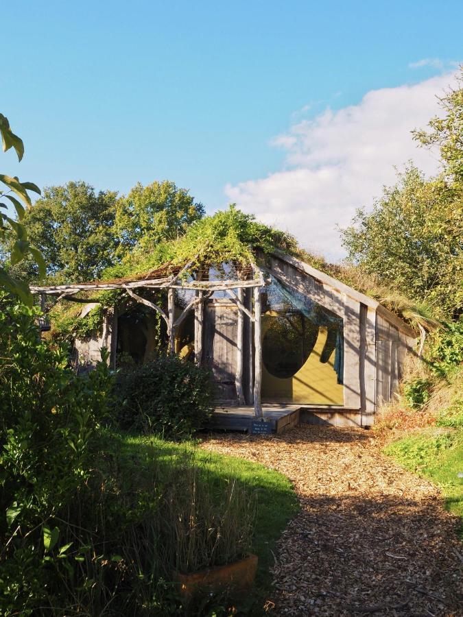 Ecolodge La Belle Verte Saint-Mʼhervé Екстериор снимка