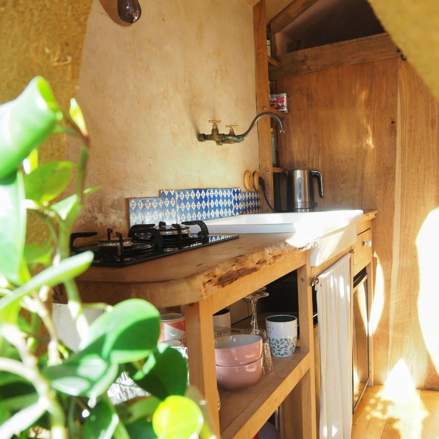 Ecolodge La Belle Verte Saint-Mʼhervé Екстериор снимка