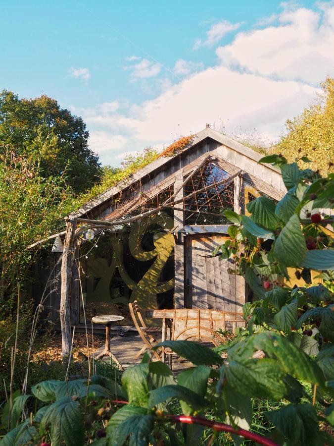 Ecolodge La Belle Verte Saint-Mʼhervé Екстериор снимка