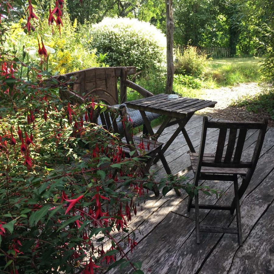 Ecolodge La Belle Verte Saint-Mʼhervé Екстериор снимка