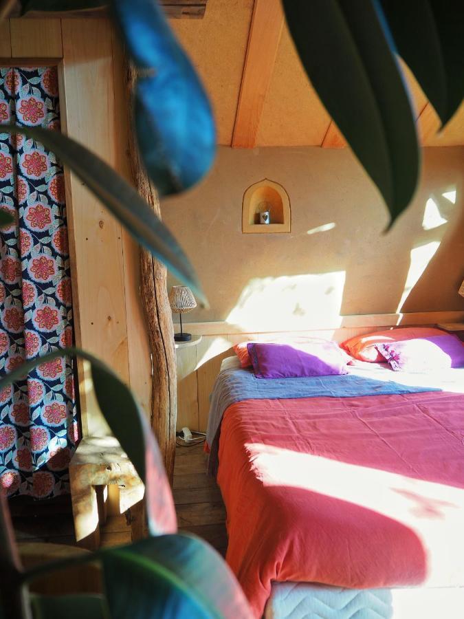 Ecolodge La Belle Verte Saint-Mʼhervé Екстериор снимка