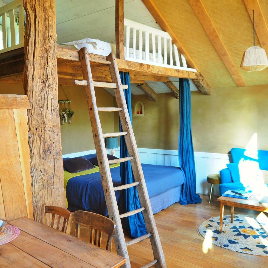 Ecolodge La Belle Verte Saint-Mʼhervé Екстериор снимка