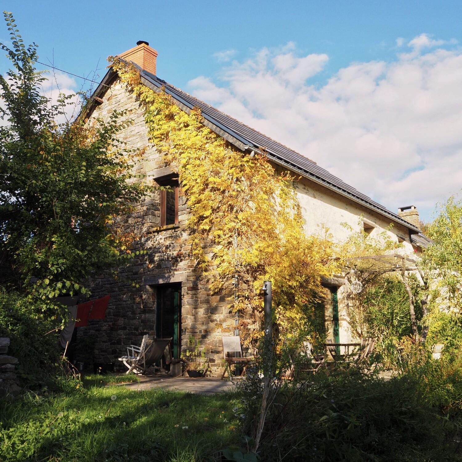 Ecolodge La Belle Verte Saint-Mʼhervé Екстериор снимка