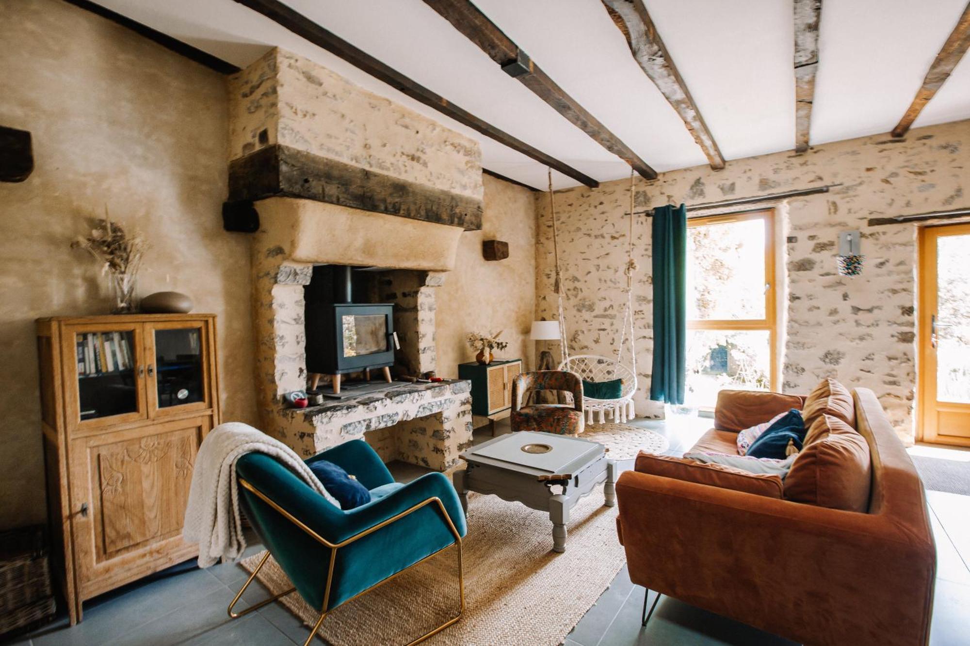 Ecolodge La Belle Verte Saint-Mʼhervé Екстериор снимка