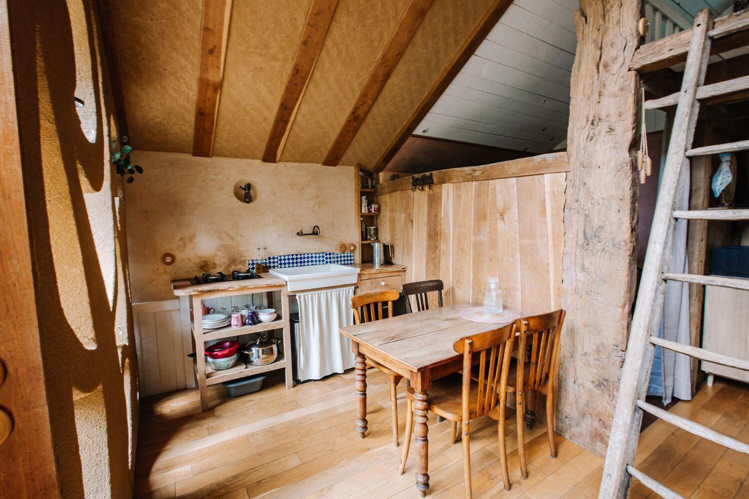 Ecolodge La Belle Verte Saint-Mʼhervé Екстериор снимка